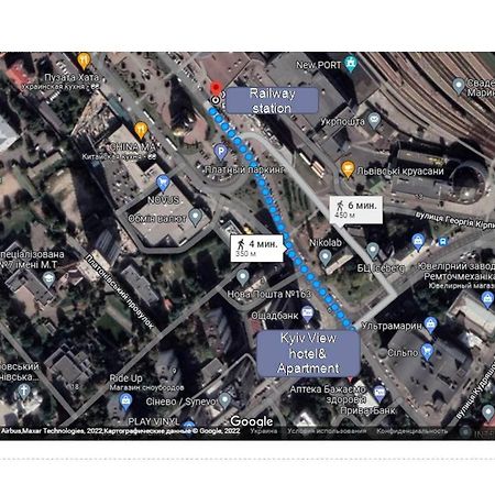 View Smart Apartment Kvartet Railway Station 4D Київ Екстер'єр фото