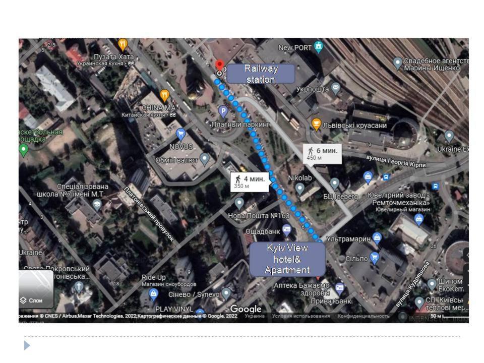 View Smart Apartment Kvartet Railway Station 4D Київ Екстер'єр фото